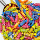 Fusion Sweets Fruit Chews Candy - 2 lbs Bulk Bag, 140 Pieces, Gluten Free, Assorted Flavors, Soft Taffy, Individually Wrapped
