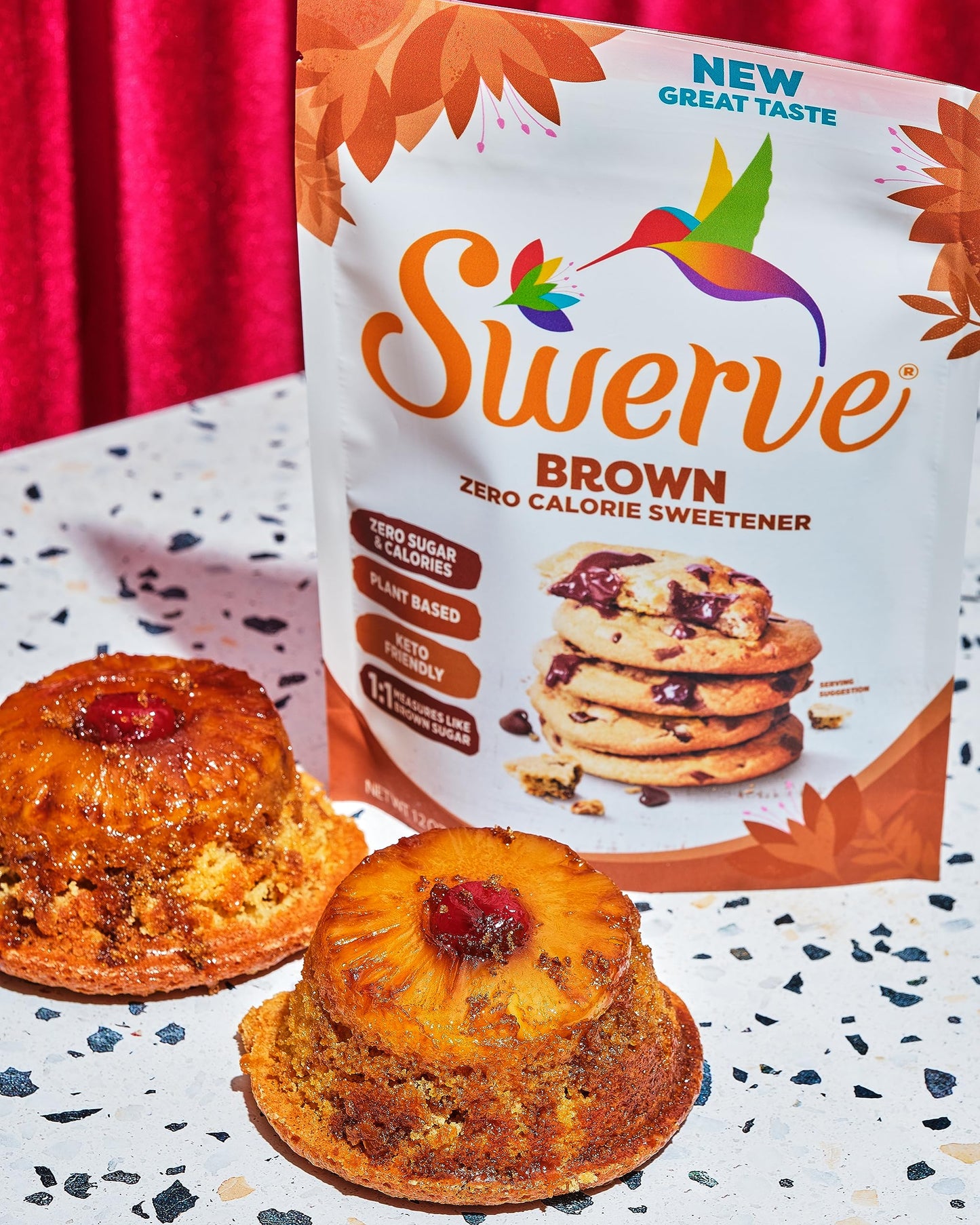 Swerve Brown Sugar Substitute Sweetener, Keto Friendly, Zero Calorie, Gluten Free, 12 Ounces