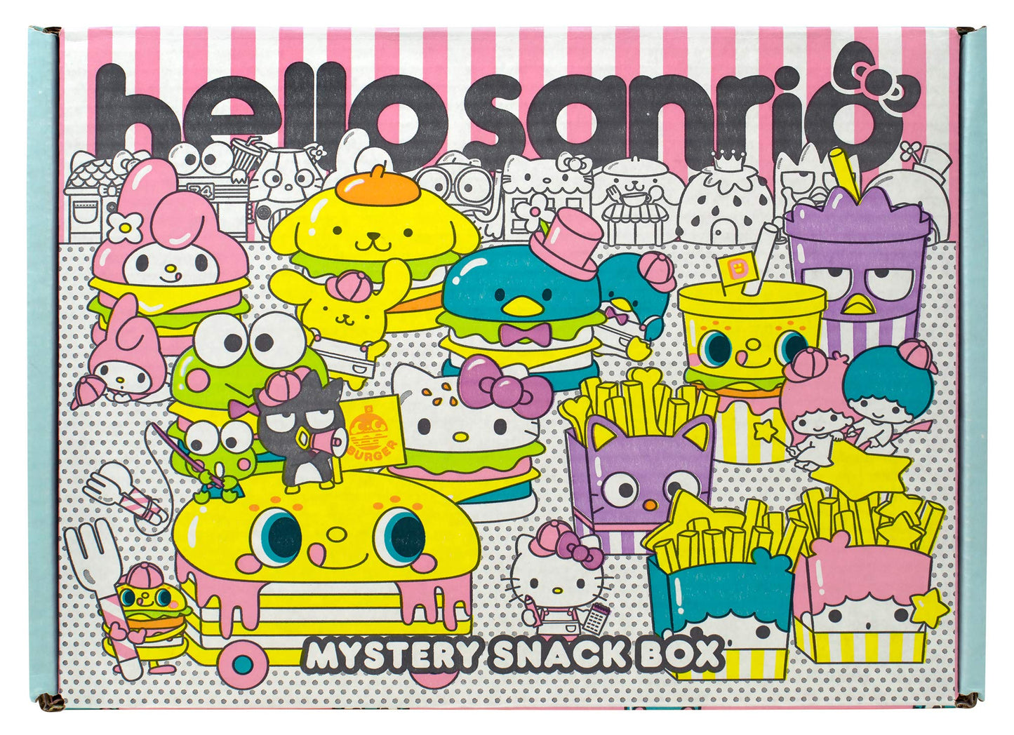 Hello Kitty Snack Box - 1 Count, Perfect for Snacks and Treats