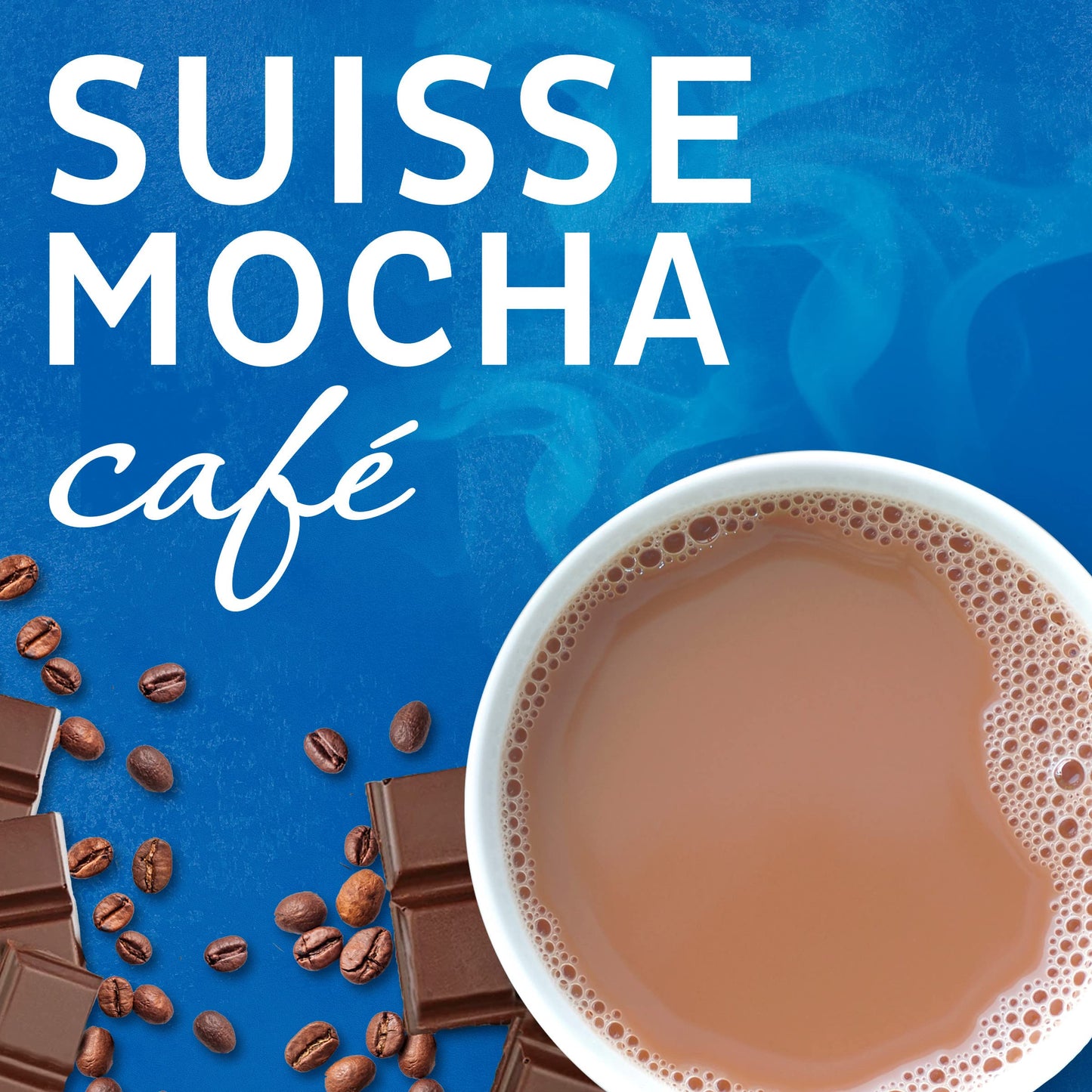 Maxwell House International Suisse Mocha Caf  -Style Instant Coffee Beverage Mix, 4 ct. Pack, 7.2 oz. Canisters
