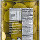 Tuscanini Premium Italian Castelvetrano Green Pitted Olives 10.9Oz | Mild & Smooth Flavor | Imported From Italy