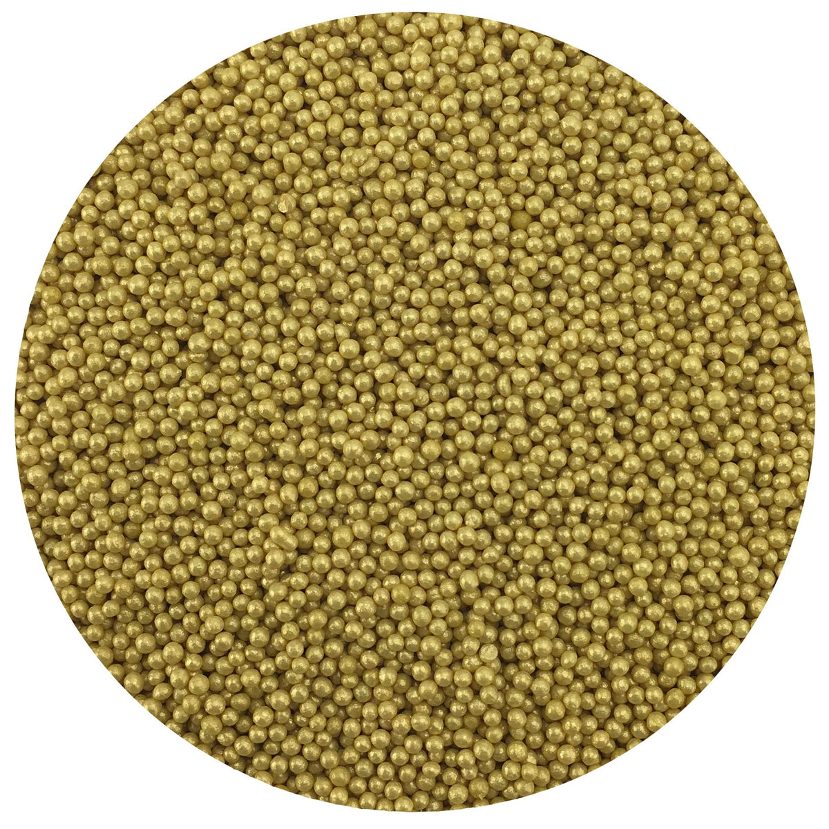 Celebakes By Ck Products Shimmering Gold Nonpareils, 3.8 Oz.