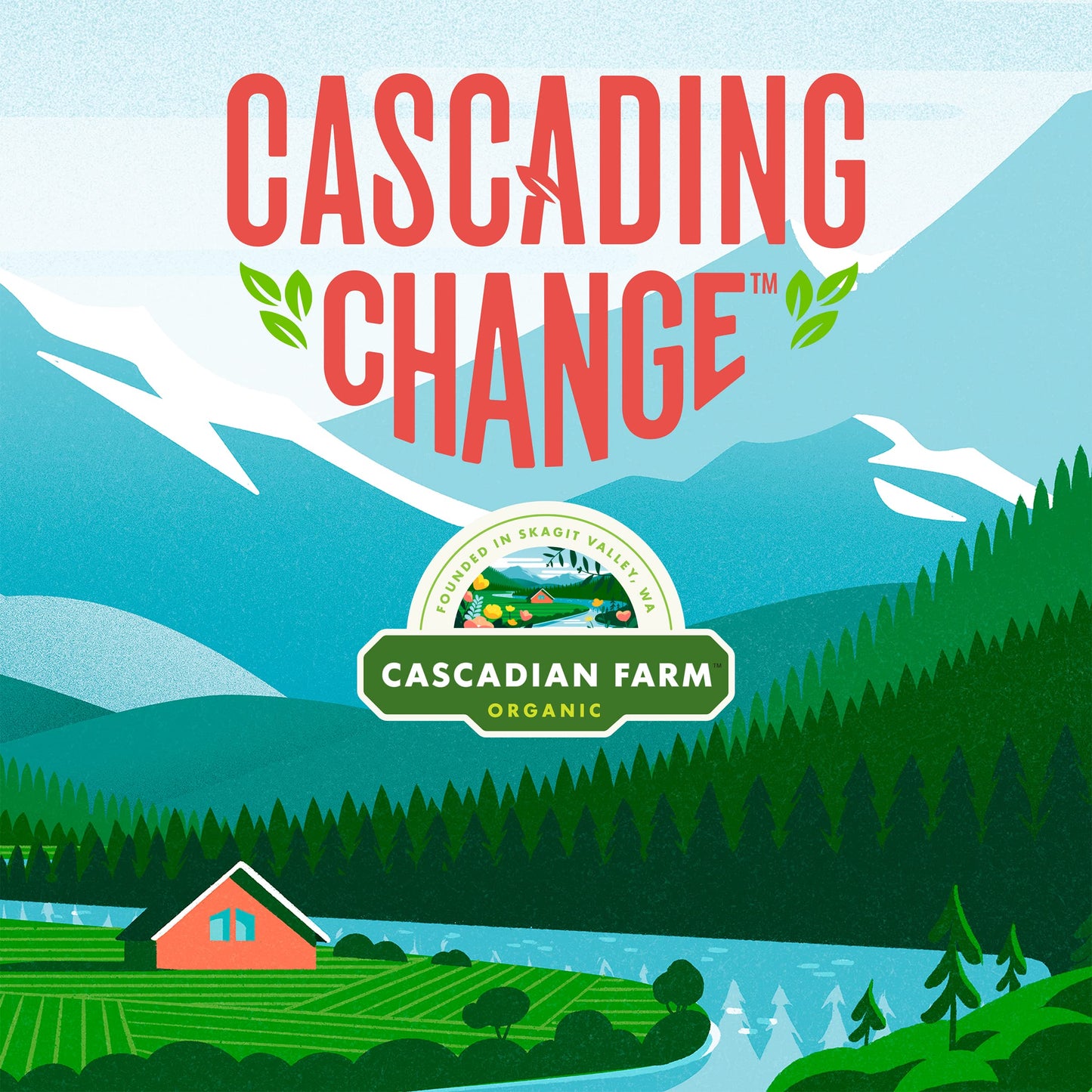 Cascadian Farm Organic Granola With No Added Sugar, Cinnamon Apple Cereal, Resealable Pouch, 11 Oz.