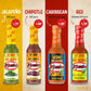 El Yucateco Green Habanero Sauce, 4 Oz., 6 Pack, 7,900 Average Scoville Units, Gluten Free, Sugar Free