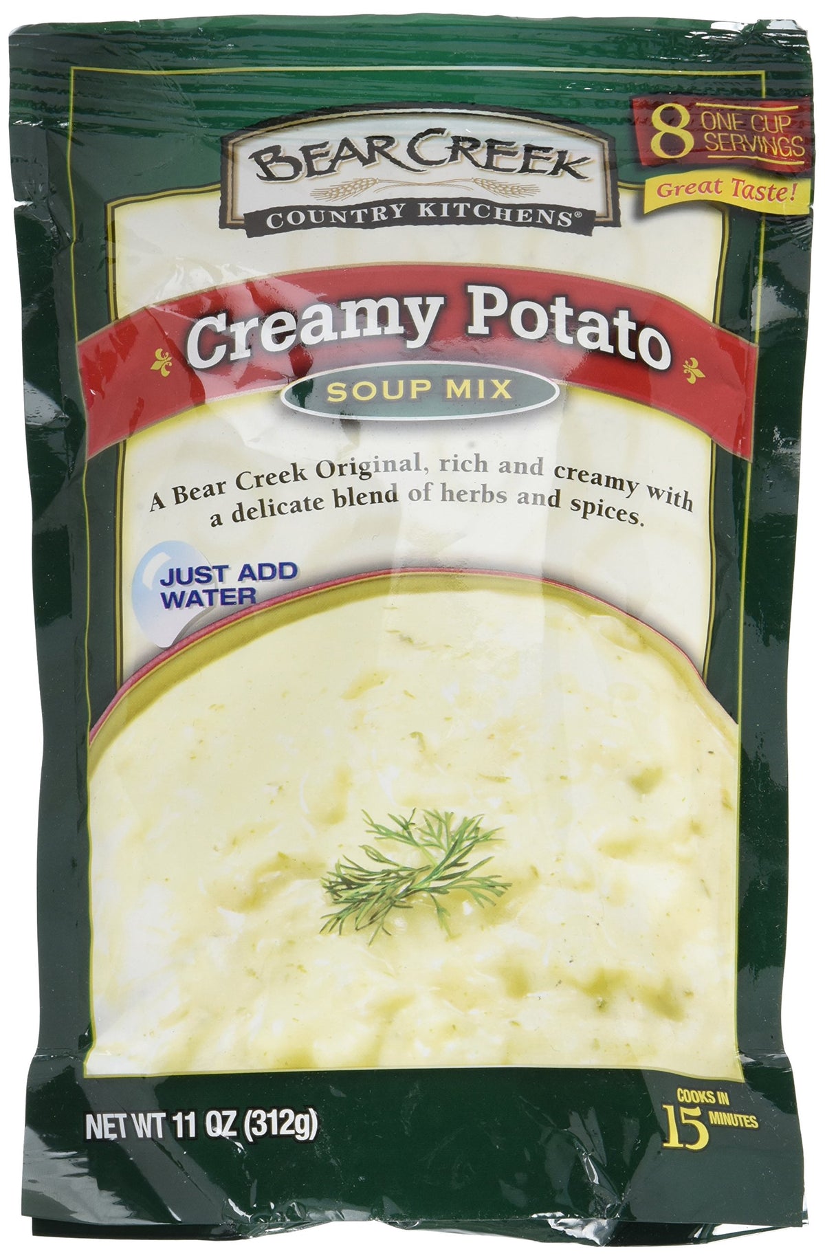 Bear Creek Country Kitchen Creamy Potato Soup Mix (Pack Of 3)