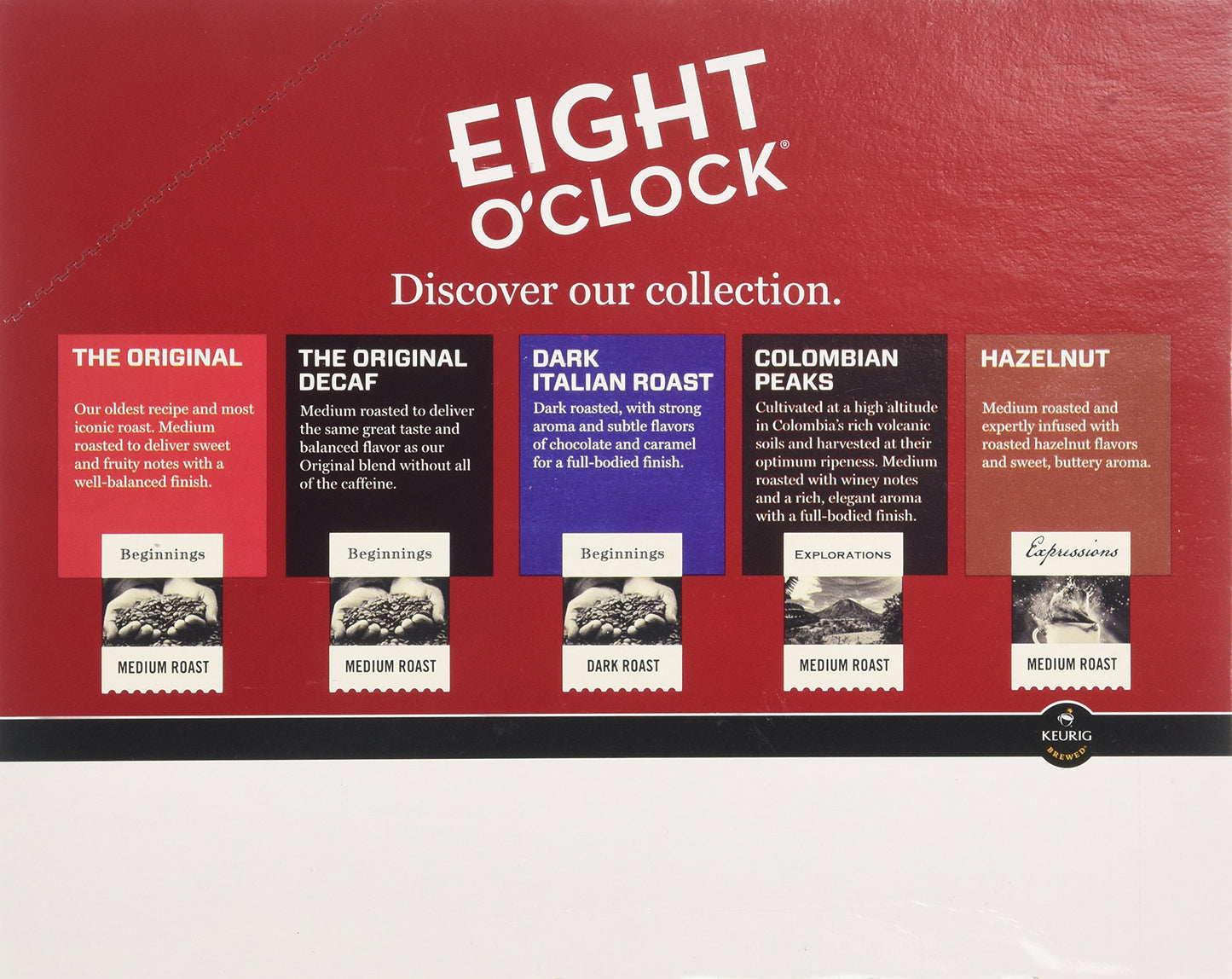 Eight O Clock Coffee, Colombian Peaks, 48 Count