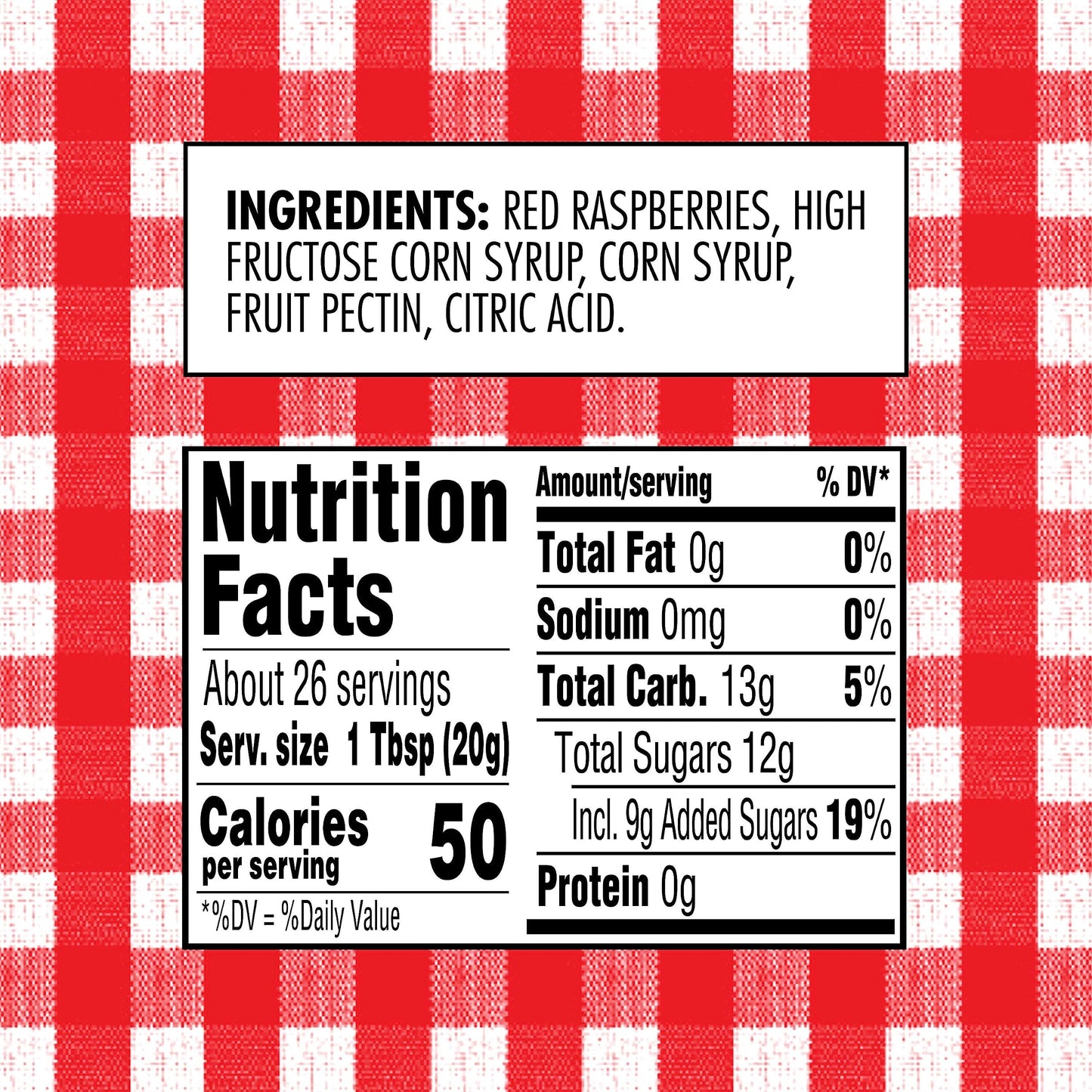 Smuckers Seedless Red Raspberry Jam, 18 Ounces