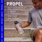 Propel Electrolyte Enhanced Water Drink Mix Powder Packets, Black Cherry, Zero Calorie & Zero Sugar Hydration with Electrolytes