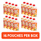 Happytot Organics Stage 4 Baby Food Pouches, Gluten Free, Vegan Snack, Super Bellies, Fruit & Veggie Puree, Banana, Carrot & Strawberry 4 Ounce (Pack Of 16)