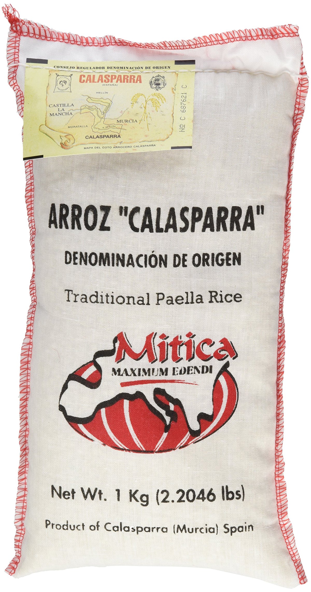 Calasparra Rice (Paella Rice) - 2 Bags, 4.4 Lbs