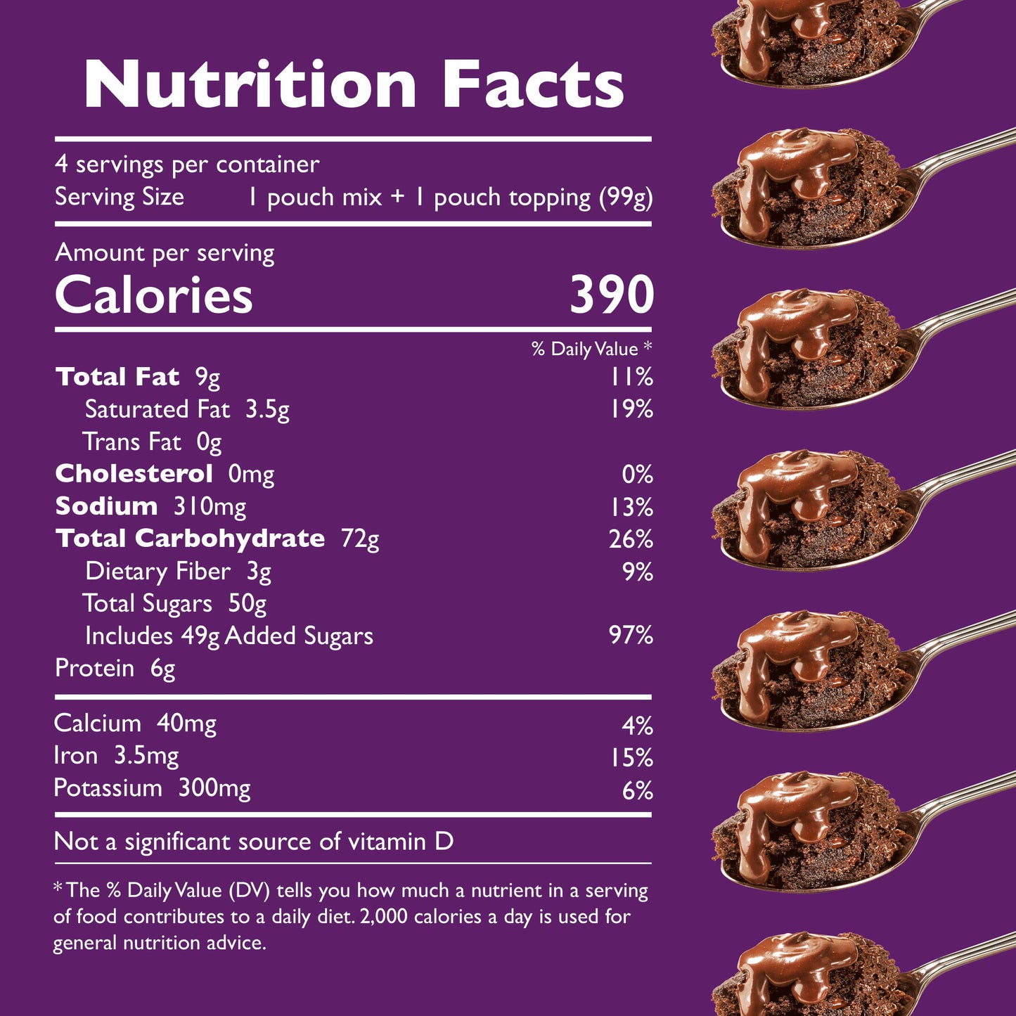 Betty Crocker Mug Treats Hot Fudge Brownie Mix With Fudge Topping, 4 Servings, 13.9 Oz. (Pack Of 6)