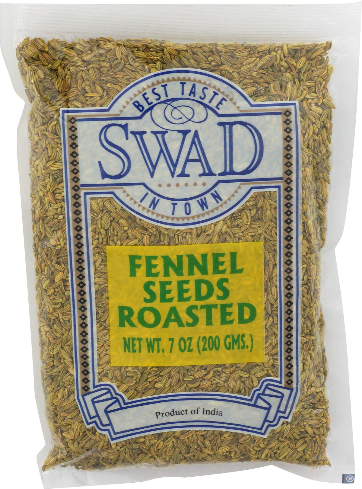 Great Bazaar Swad Roast Fennel Seeds, 7 Ounce