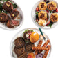 Omaha Steaks Deluxe Gift Package (4 Bacon-Wrapped Filet Mignons, 4 Steak Burgers, 4 Gourmet Jumbo Franks, 4 Au Gratin Potatoes, 4 Caramel Apple Tartlets, 1 Jar Omaha Steaks Seasoning)
