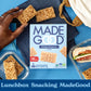 MadeGood Vanilla Crispy Squares, 6 Healthy Snacks, 0.78oz