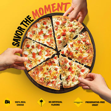 California Pizza Kitchen Margherita Pizza, Crispy Thin Crust Pizza 15.5 Oz 100% Real Pizza Cheese, No artificial Flavors, Mozzar