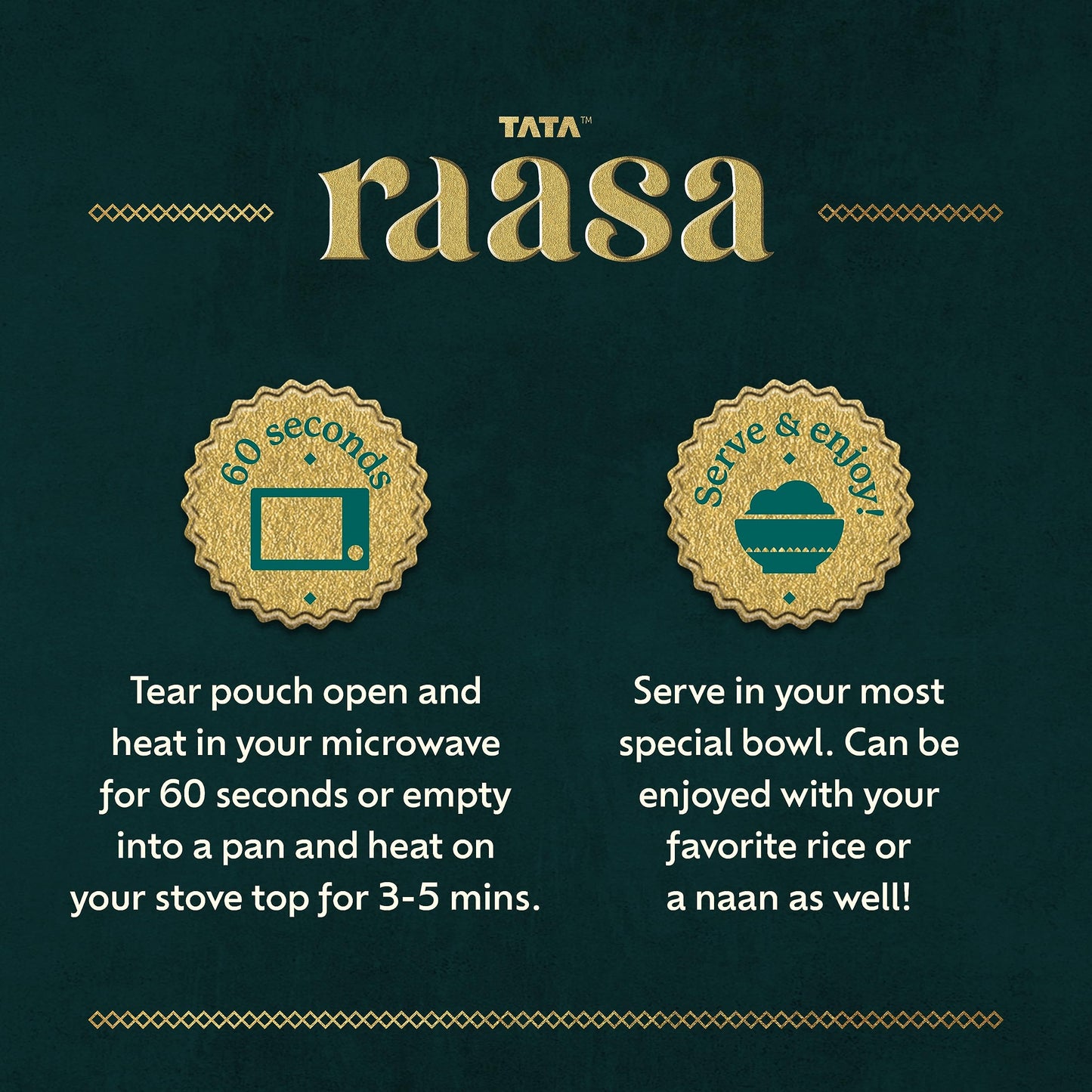 Tata Raasa Royal Black Lentils, Vegan Friendly, Non-GMO, 10 Ounce (Pack of 6)