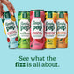 Simply POP Prebiotic Soda Variety Pack Cans  12 fl oz  12 Pack