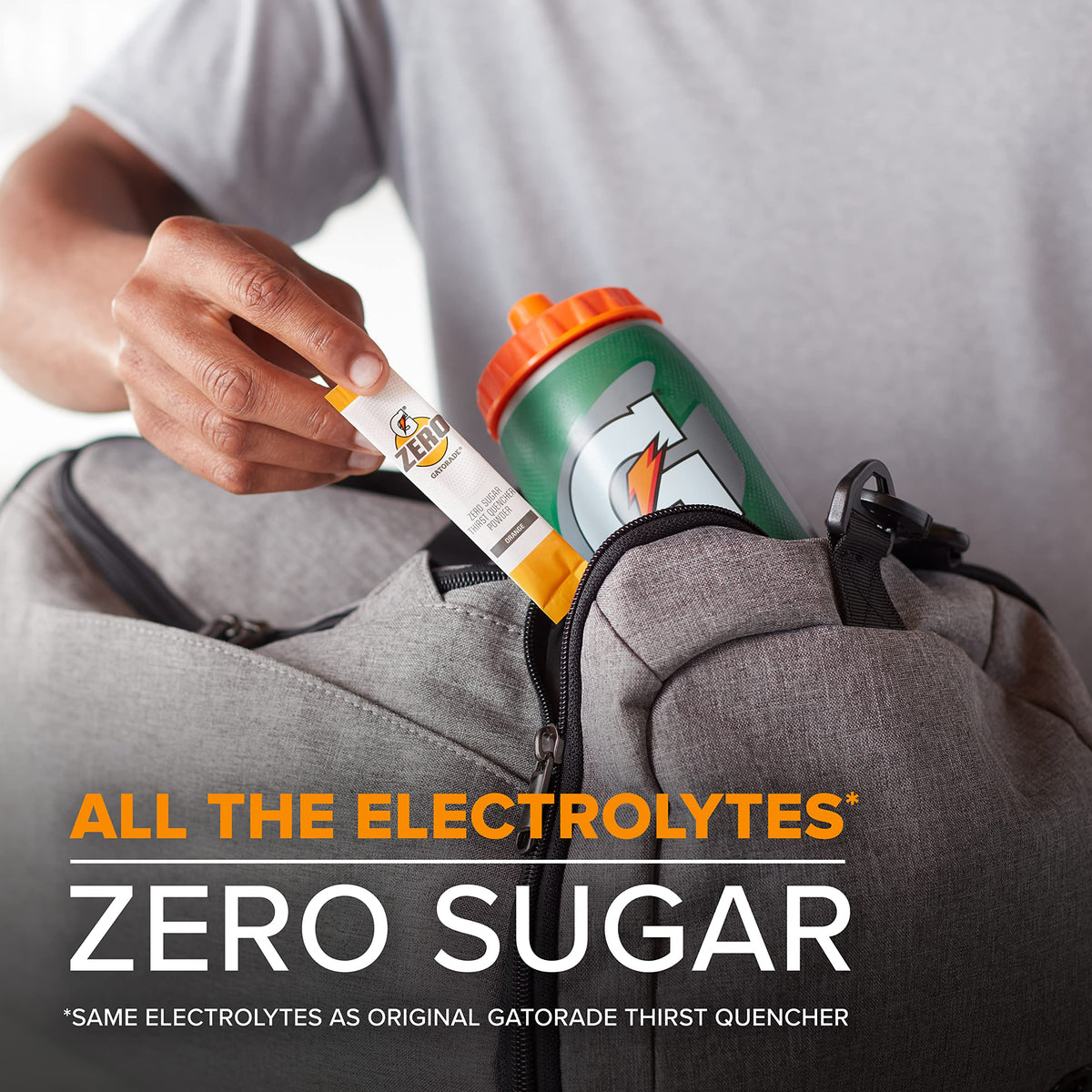 Gatorade G Zero Powder, Fruit Punch Variety Pack, 0.10Oz Individual Packets - 10 Count (Pack Of 5)