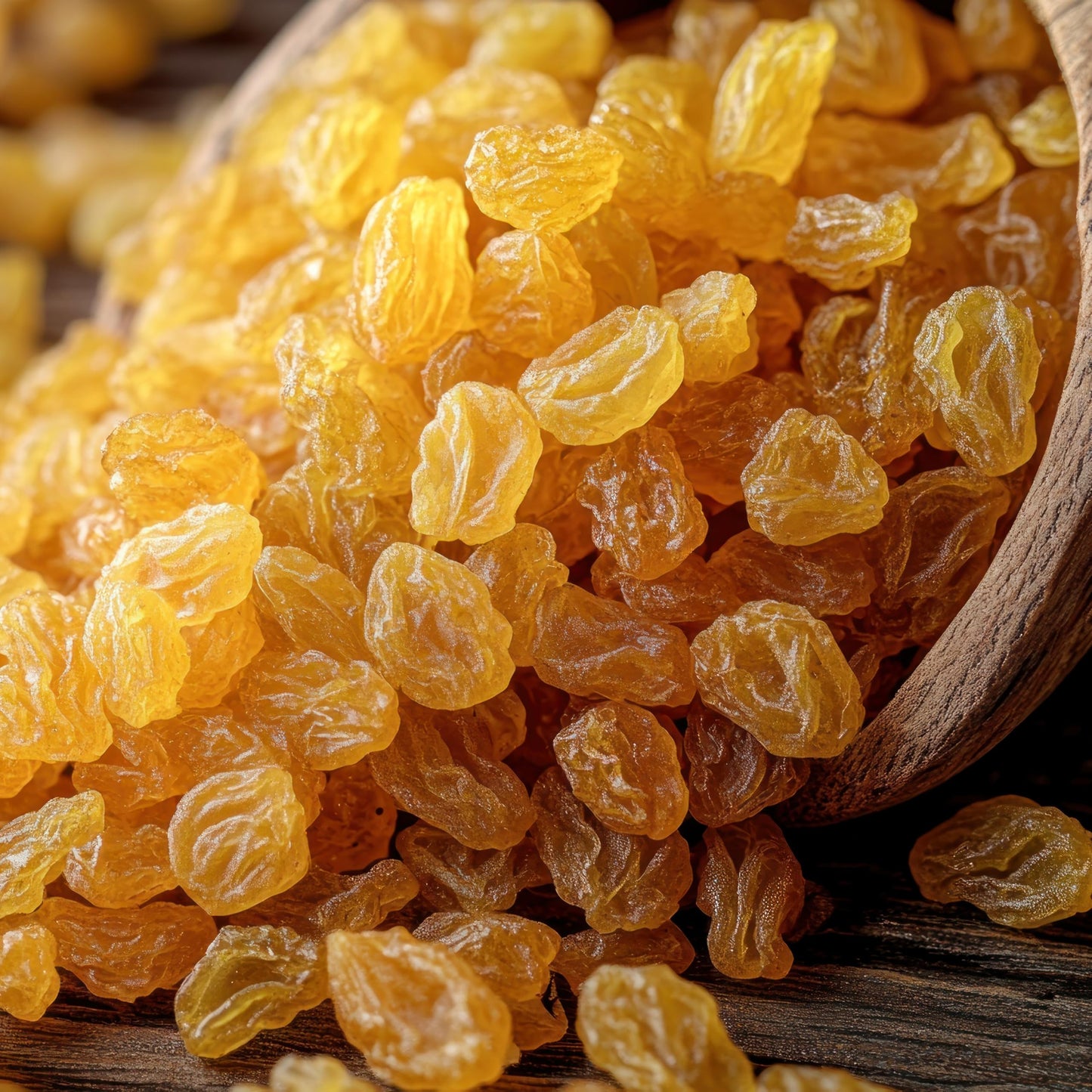 The Hampton Candy Company Golden Raisins, 2 Pound Bag, Sweet Dried Fruit