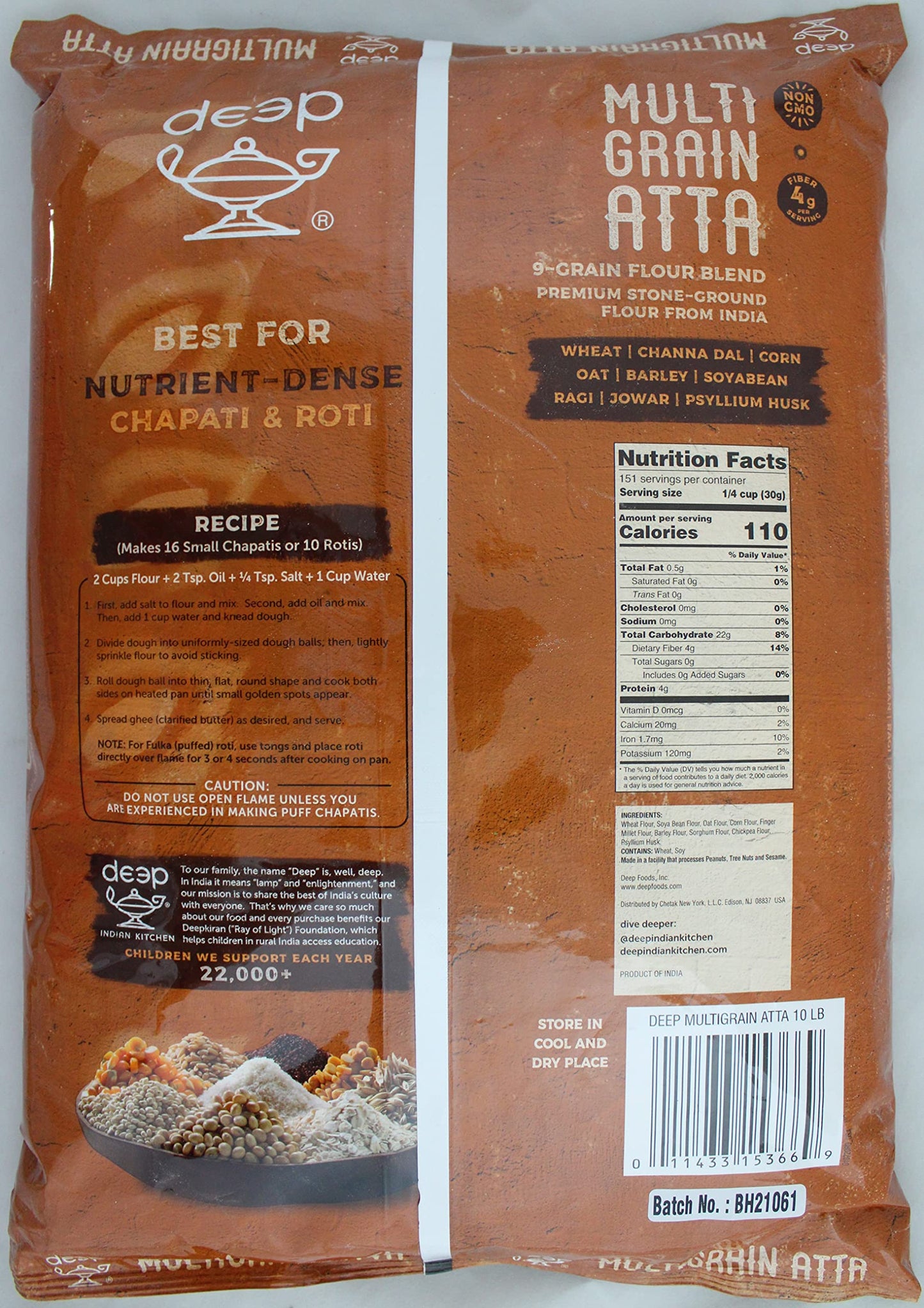 Multi Grain Flour 10Lb