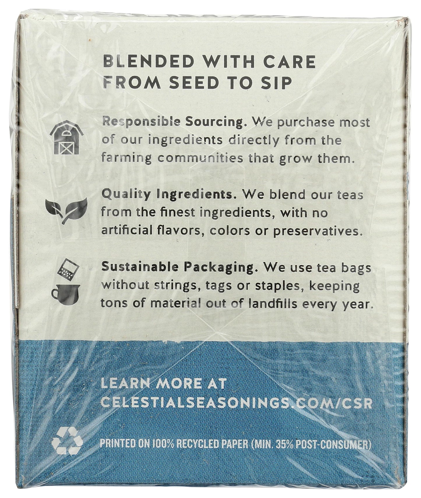 Celestial Seasonings Wellness Tea Sleepytime Extra 20 Count Box A3920