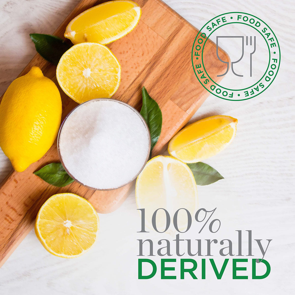 Milliard Citric Acid 1 Pound - 100% Pure Food Grade Non-GMO Project Verified (1 Pound)