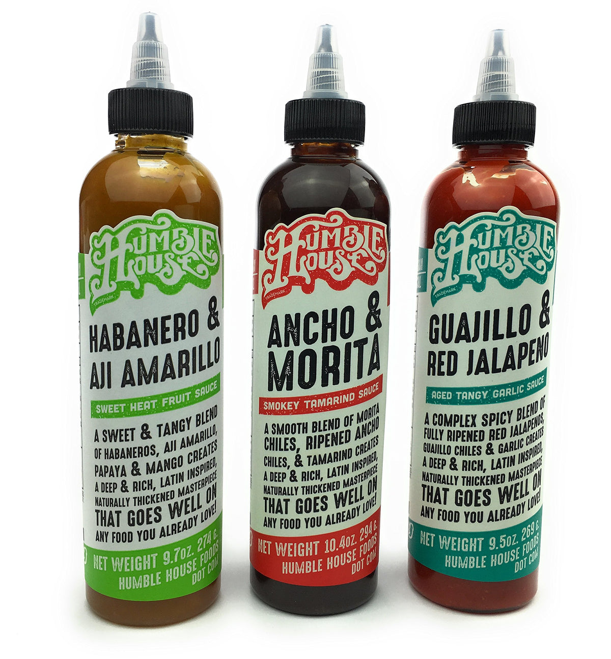 Humble House Sauce Variety Pack 9.7 Oz (Pack Of 3)