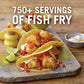 Zatarains Seasoned Fish Fri  25 lb - One 25 Pound Box of Fish Fry Seasoning Mix  Best for Breading Seafood or Vegetables for a Zesty Twist