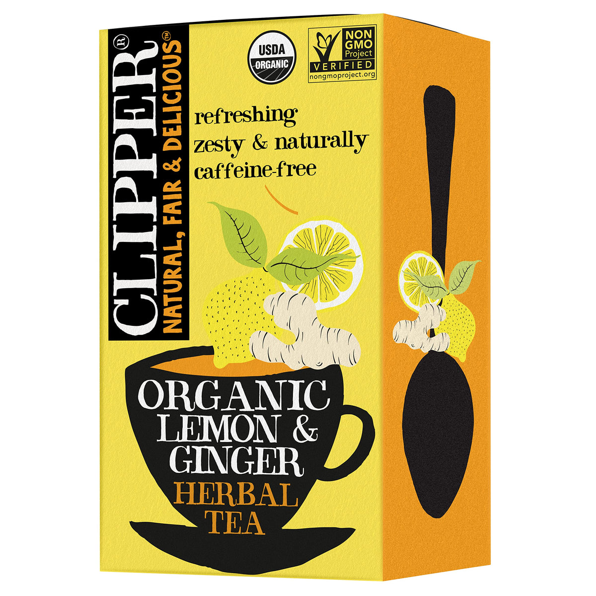 clipper Tea - Organic Tea - Main Squeeze - case Of 6 - 20 Bags(D0102H5NYH6)