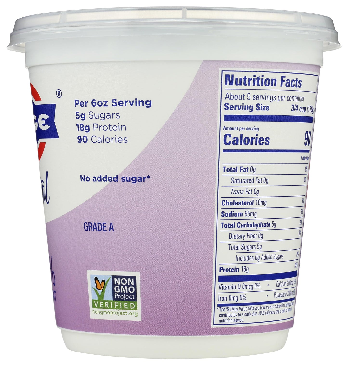 FAGE Total Greek Yogurt, 0% Nonfat, Plain, 32 oz
