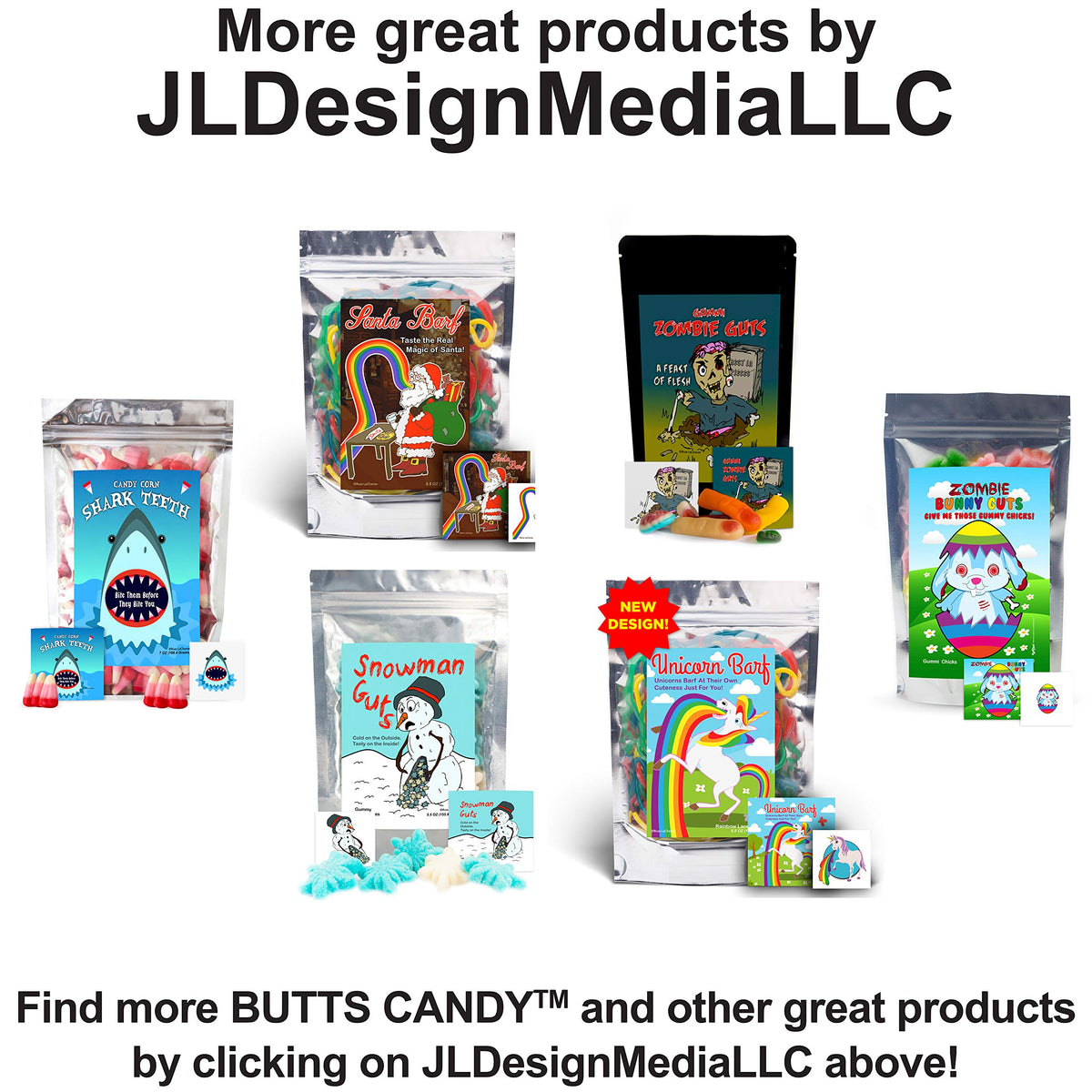Zombie Guts Body Part Gummies Funny Unique Easter Basket Gag Gift Candy For Birthday Girls, Boys And Teens (5.5 Ounces)