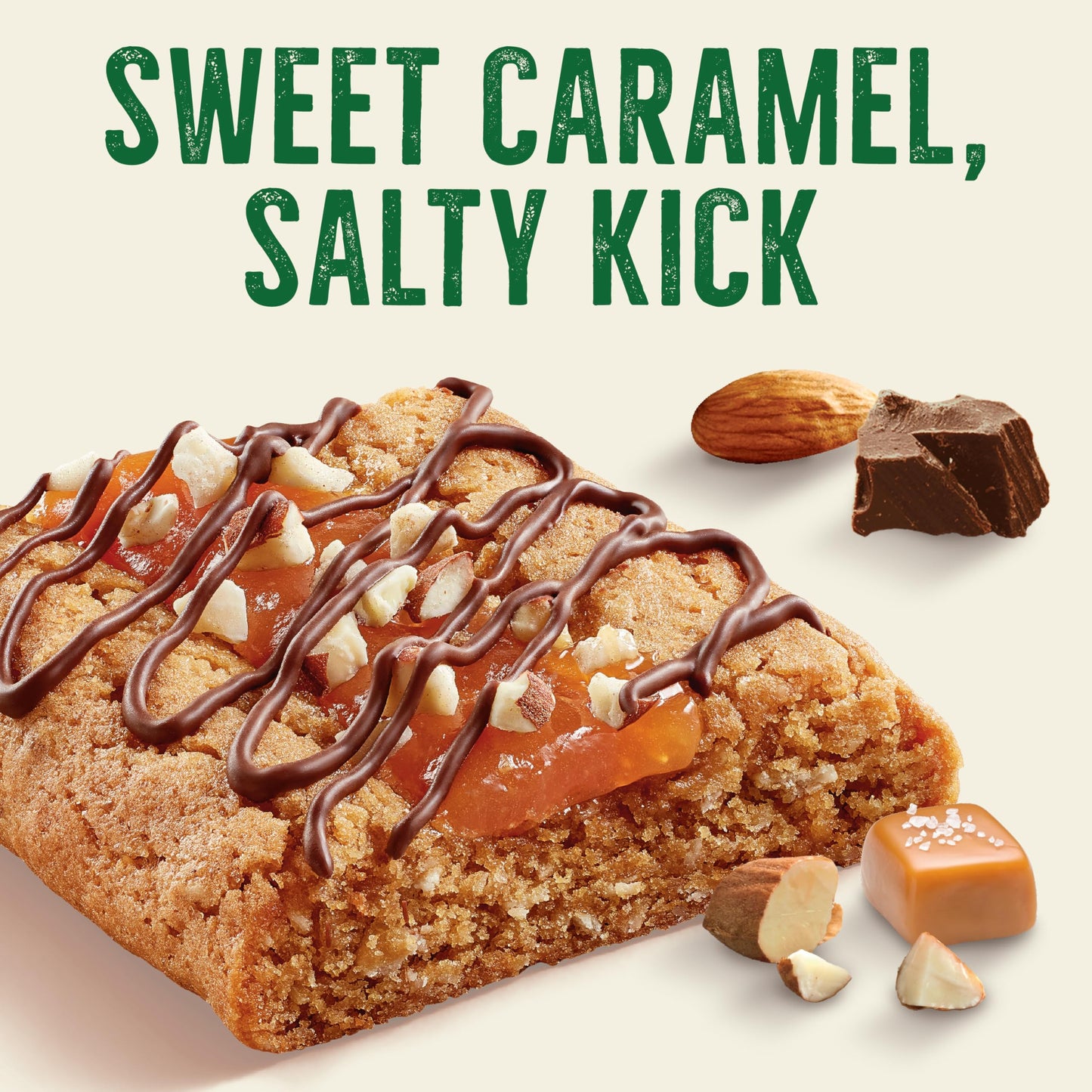 Nature Valley Soft Baked Sweet and Salty Bars  Salted Caramel  Made with Whole Grain  5 Bars  6.2 oz