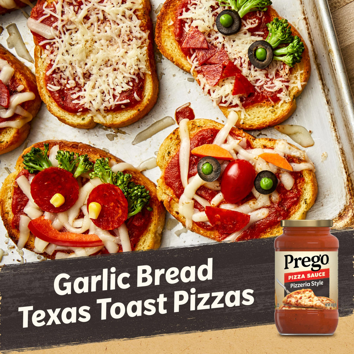 Prego Pizzeria Style Pizza Sauce, 14 OZ Jar (Pack of 12)