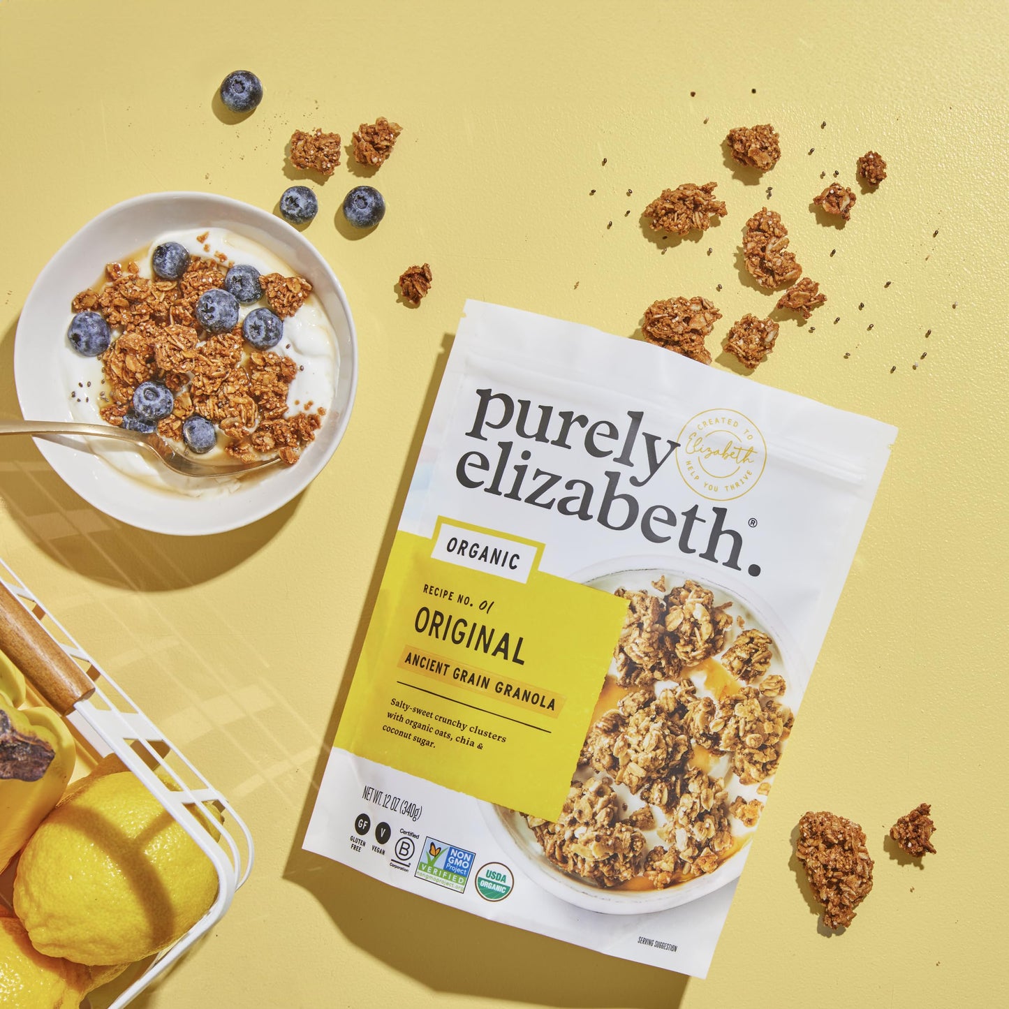 Purely Elizabeth Ancient Grain Granola, Variety Pack, (3 Ct.)
