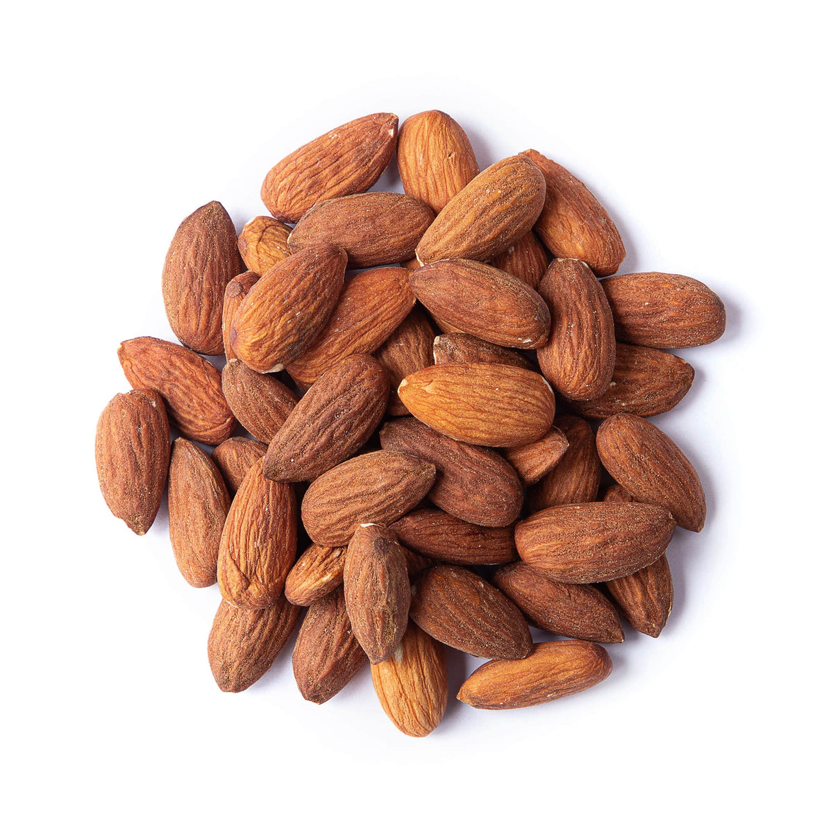 Food To Live Organic Dry Roasted Whole Almonds With Himalayan Salt, 12 Oz Non-Gmo, Oven Roasted, Lightly Salted, No Oil Added, V