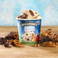 Ben & Jerrys Netflix & Chillld Peanut Butter Ice Cream Pint Non-GMO 16 oz