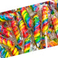 LAETAFOOD Rainbow Swirl Lollipops - 30 Count Jar, Tutti-Frutti Flavor, Individually Wrapped Twisty Suckers, Large Jar