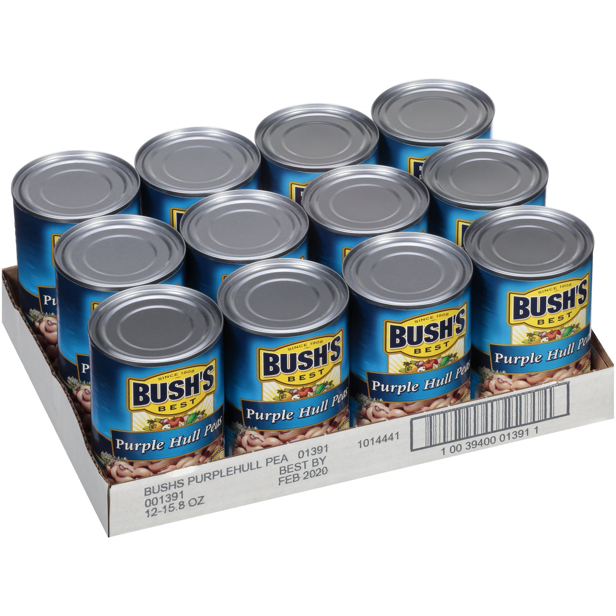 12-15.8 oz Purple Hull Peas (Pack of 2)