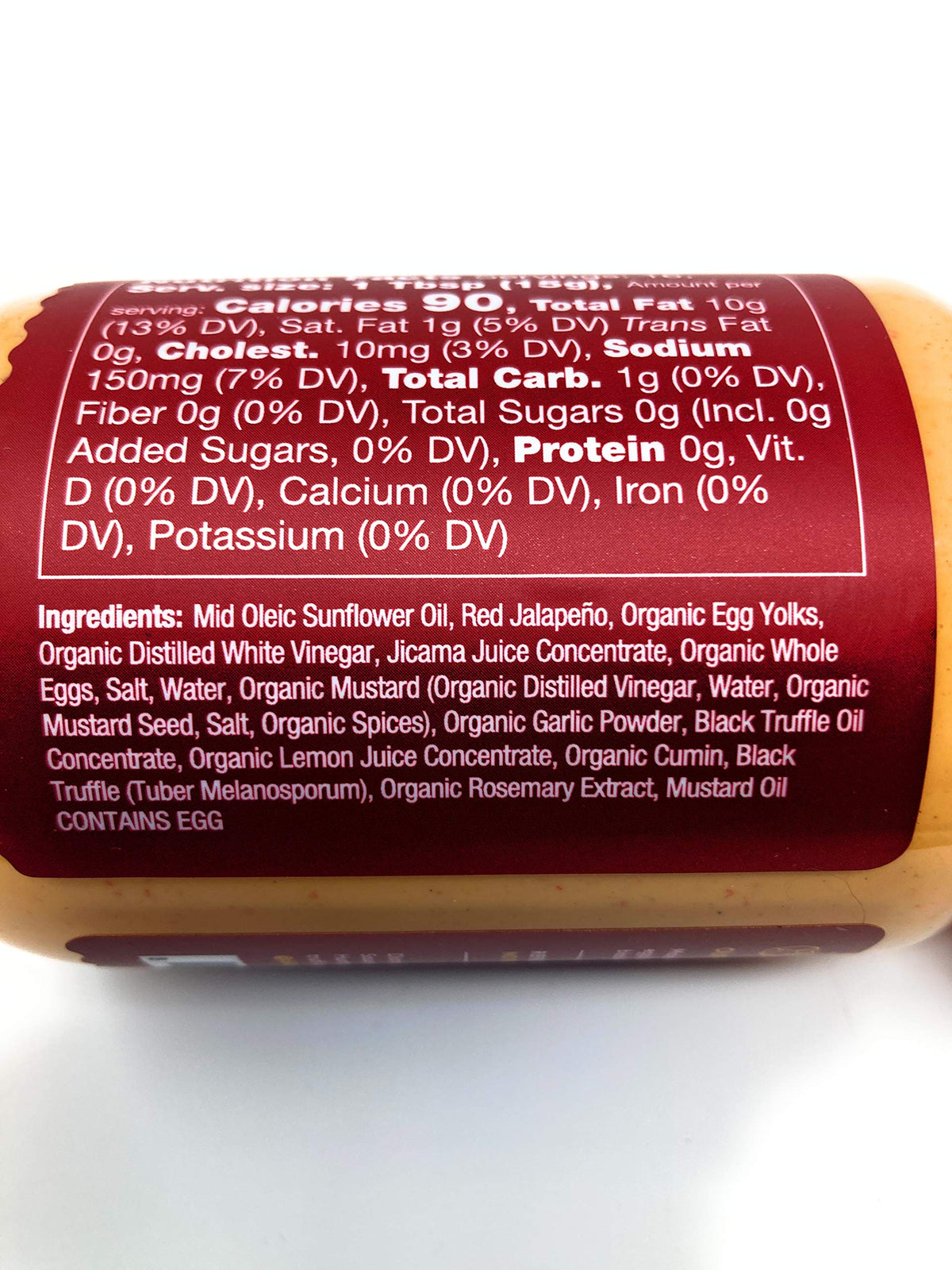 TRUFF Black Truffle Infused Spicy Mayonnaise, 8 Fl Oz, Plastic, Pack of 1