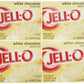 Jell-O Instant Pudding & Pie Filling, White Chocolate, 3.3-Ounce Boxes (Pack Of 4)