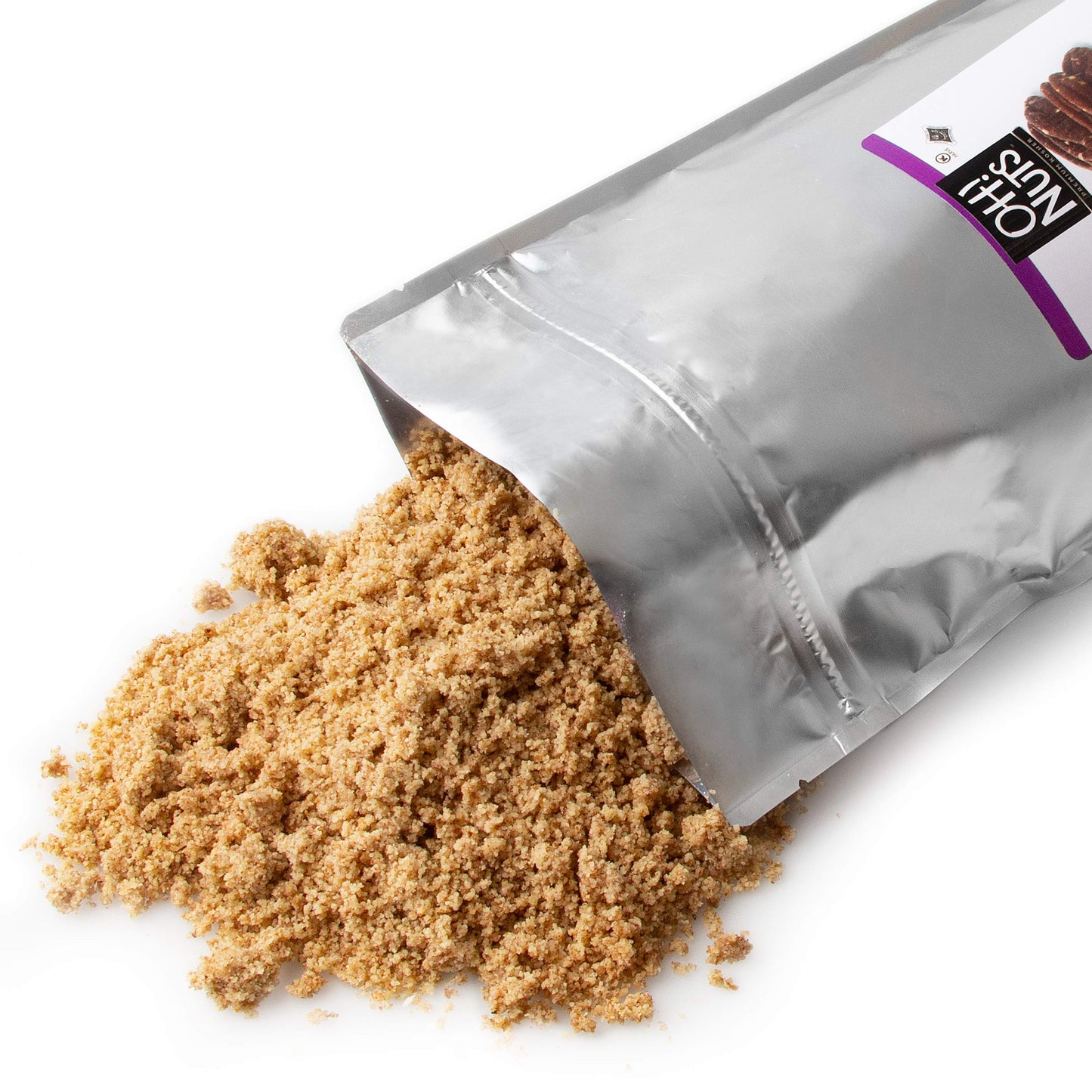 Oh! Nuts Ground Pecan Flour | 2lb Bulk Bag Fresh Keto-Friendly All Natural Nut Meal Substitute for Gluten-Free Baking, Certified