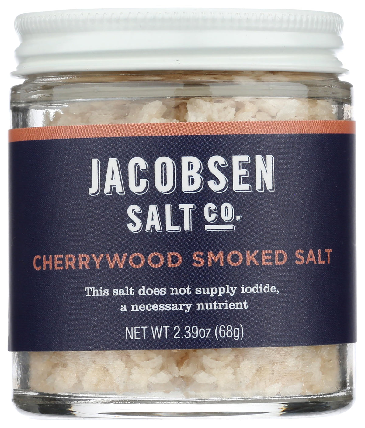 Jacobsen Salt Co. Smoked Sea Salt - Cherrywood, 2.39 oz (68 grams)