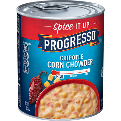 Progresso Spicy Chipotle Corn Chowder, 18.5 oz