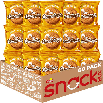 Grandma'S Peanut Butter Cookies, 2.5 Ounce (Pack Of 60)