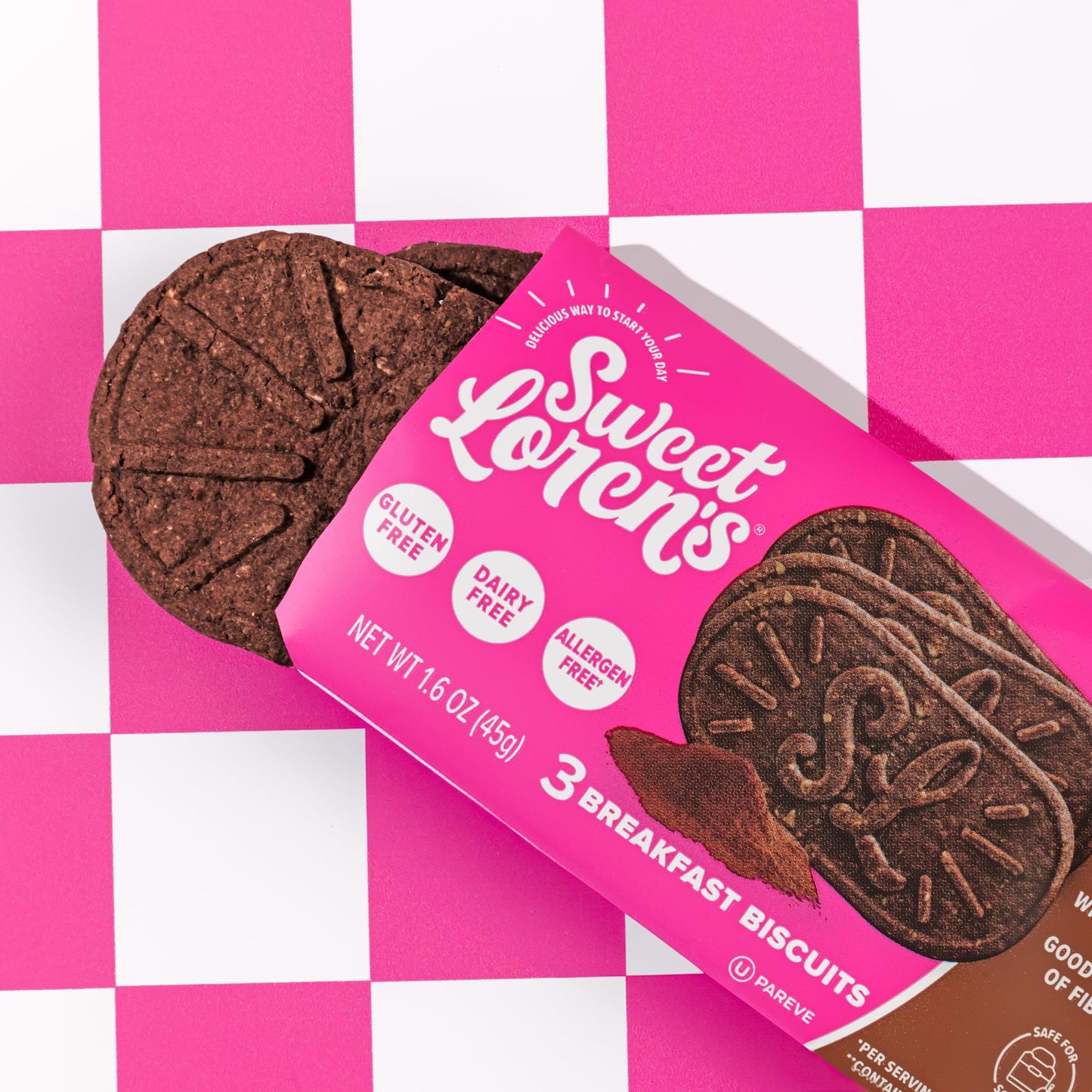 Sweet Lorens Gluten Free & Vegan Chocolate Breakfast Biscuits