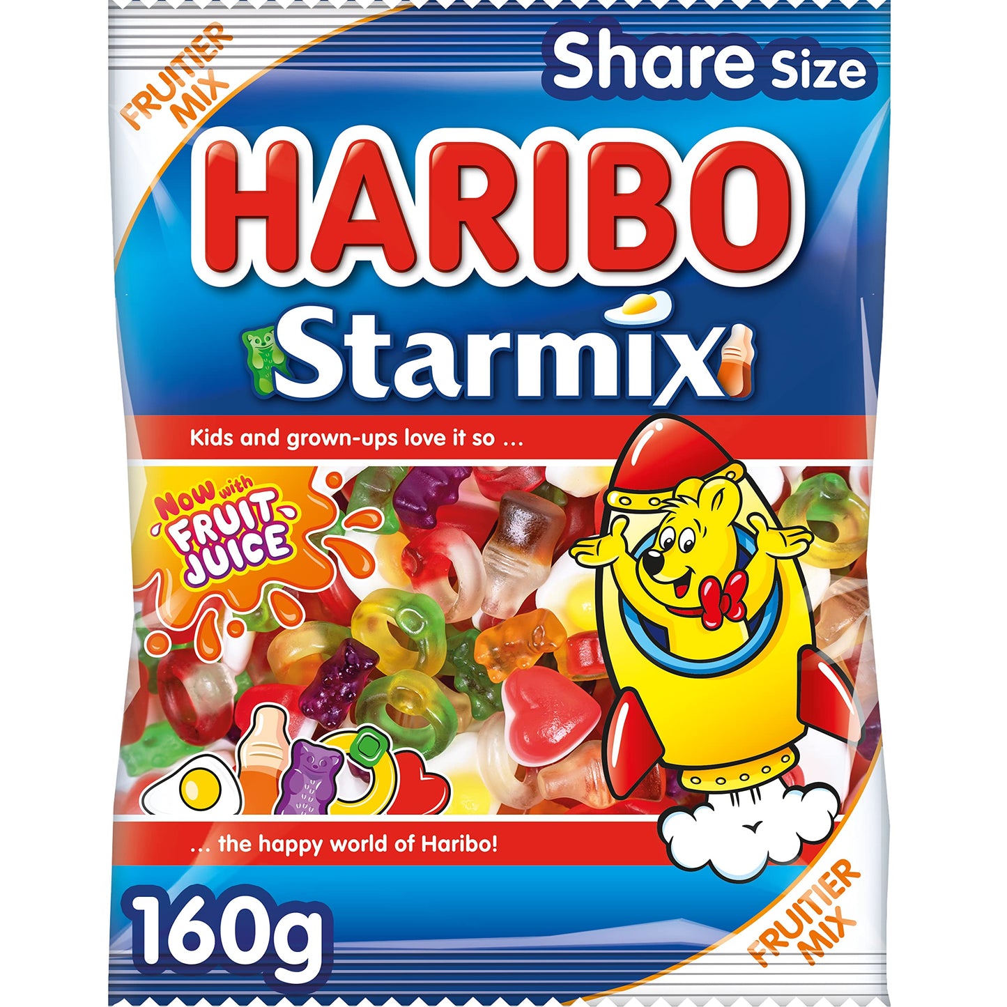 Haribo Starmix Gummy Candy - 160g - Model 301984