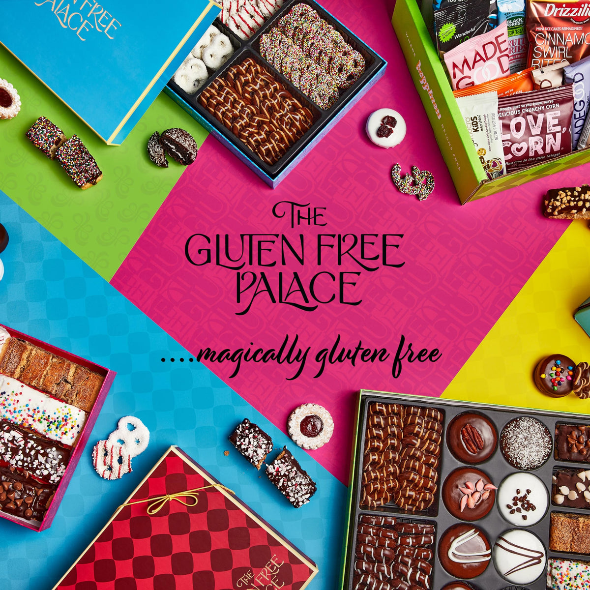 Gluten Free Palace Assorted Candy Gift Basket – Variety Of Nuts &   For Birthday, Thank You, Mature-Themeds, Men & Women