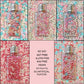 Confect Sprinkles - Aqua Blue, Pink & Silver Edible Sprinkle Mix With White & Pink Pearls | Pack Of 5 For Cake, Cupcake & Cookie