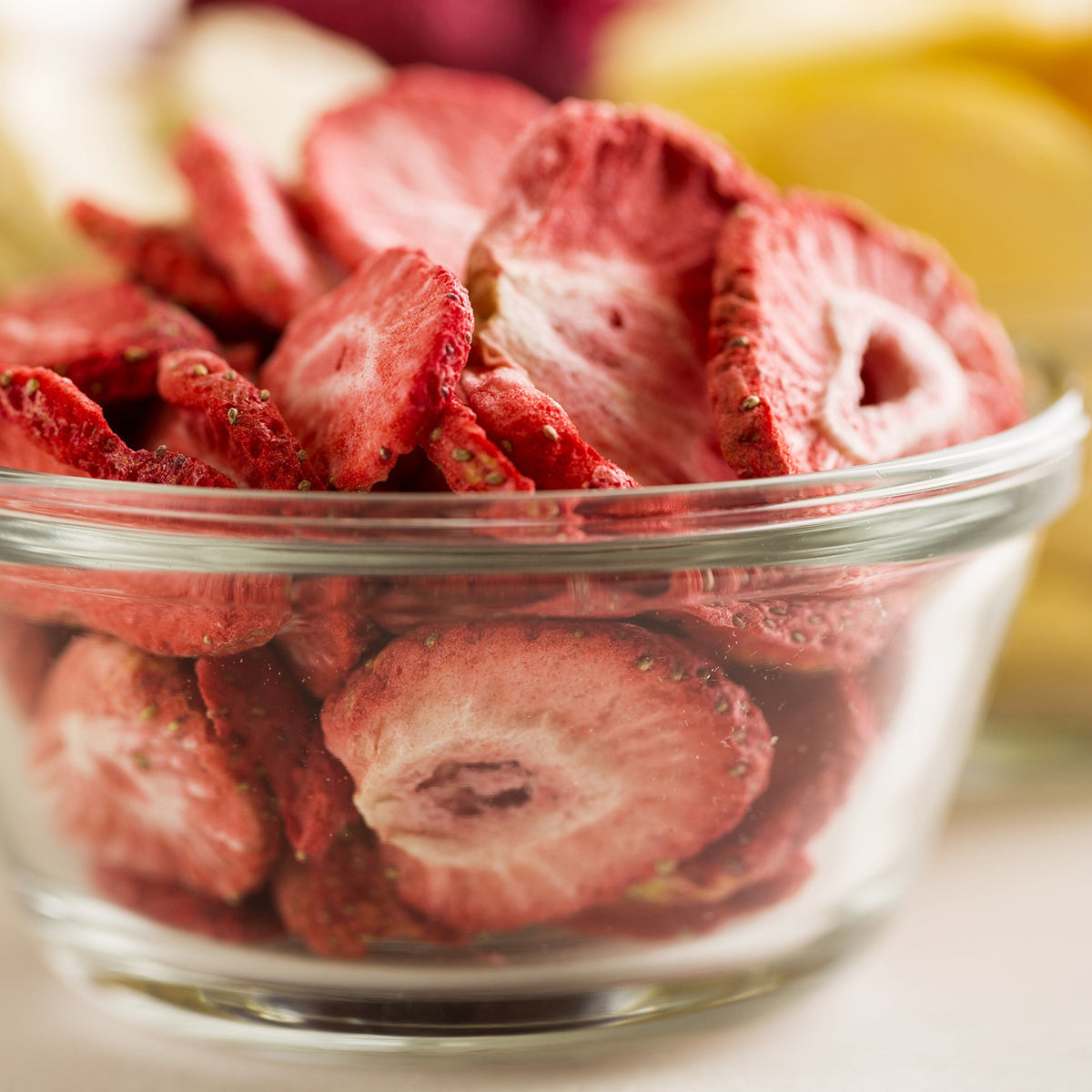 Augason Farms Freeze-Dried Sliced Strawberries Resealable Pouch 1.41 Oz.