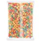 Albanese Sour Gummi Poppers, 4.5lbs Candy, Orange and Blue, Model 50126